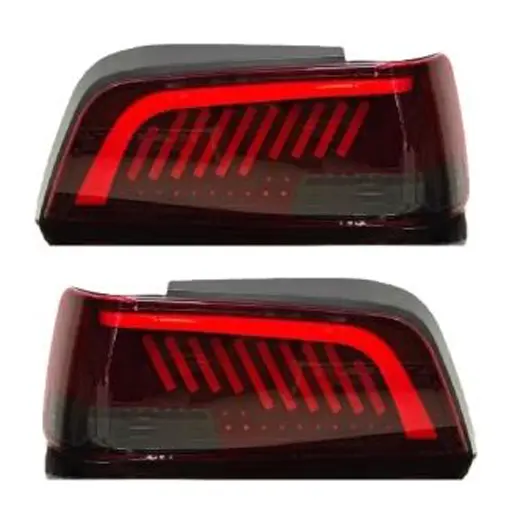 چراغ عقب اسپرت پژو 405 طرح فونیکس قرمز دودی برند نور گستر بسحق